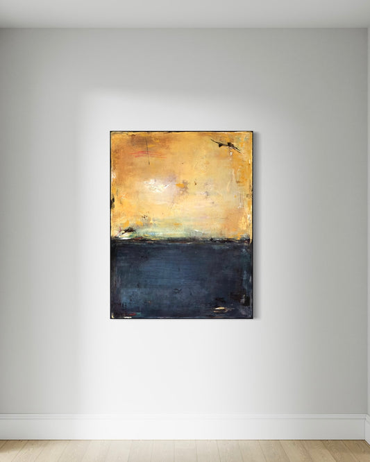 Ocean of Silence 30x40 inches Acrylic Painting on Canvas