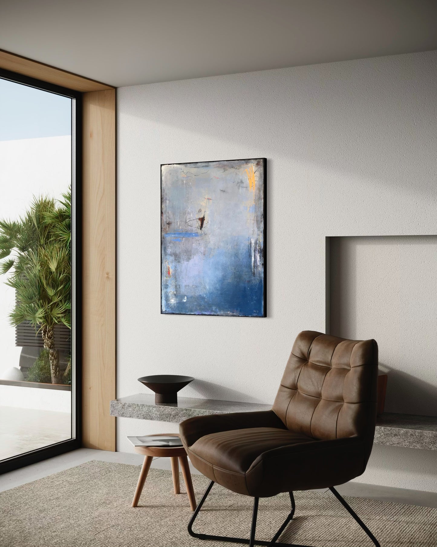 Beneath the Surface 30x40 inches Acrylic Painting on Canvas