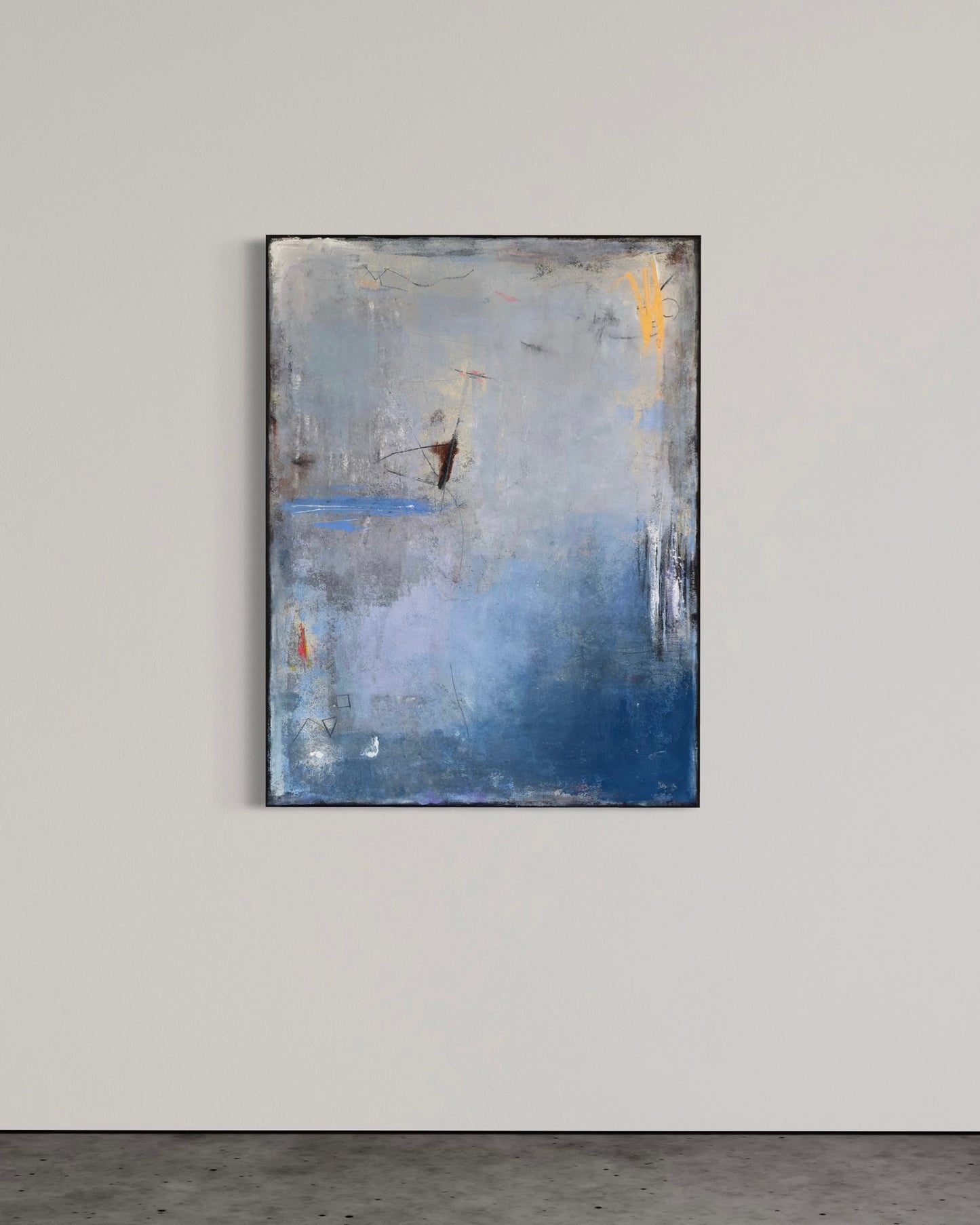 Beneath the Surface 30x40 inches Acrylic Painting on Canvas