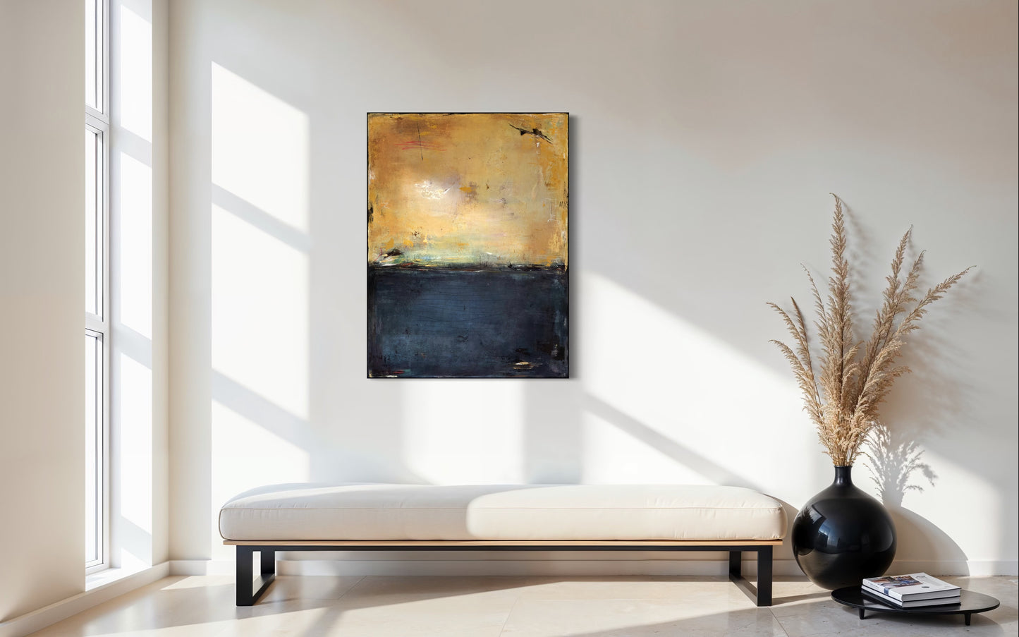 Ocean of Silence 30x40 inches Acrylic Painting on Canvas