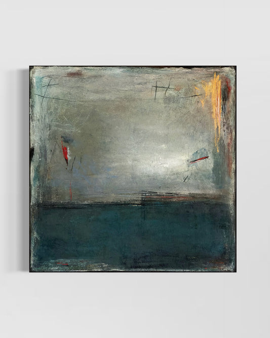 Silence of Horizon 24x24 Inches Acrylic Painting on Canvas