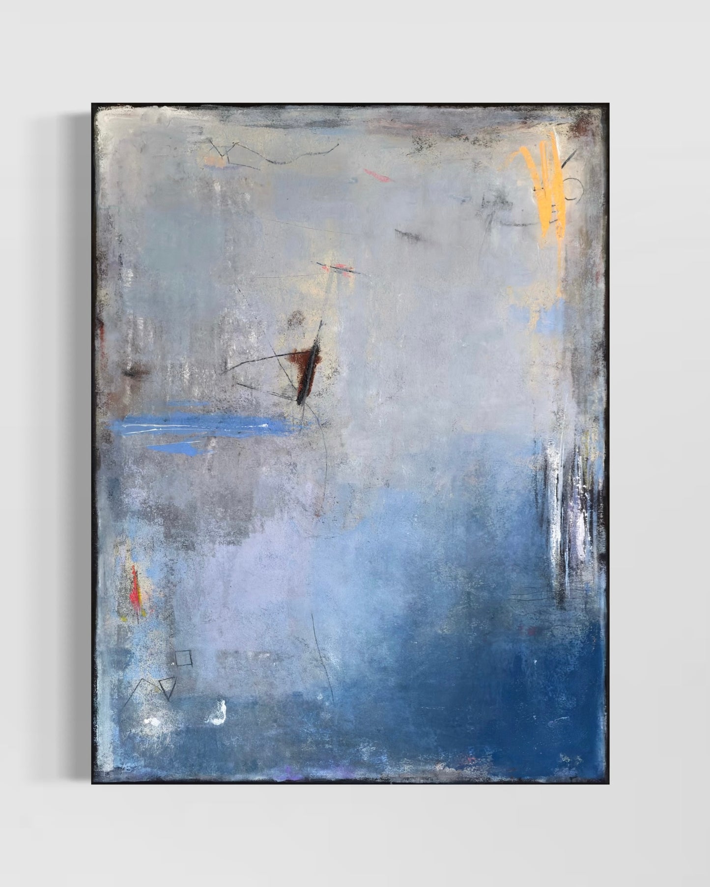 Beneath the Surface 30x40 inches Acrylic Painting on Canvas