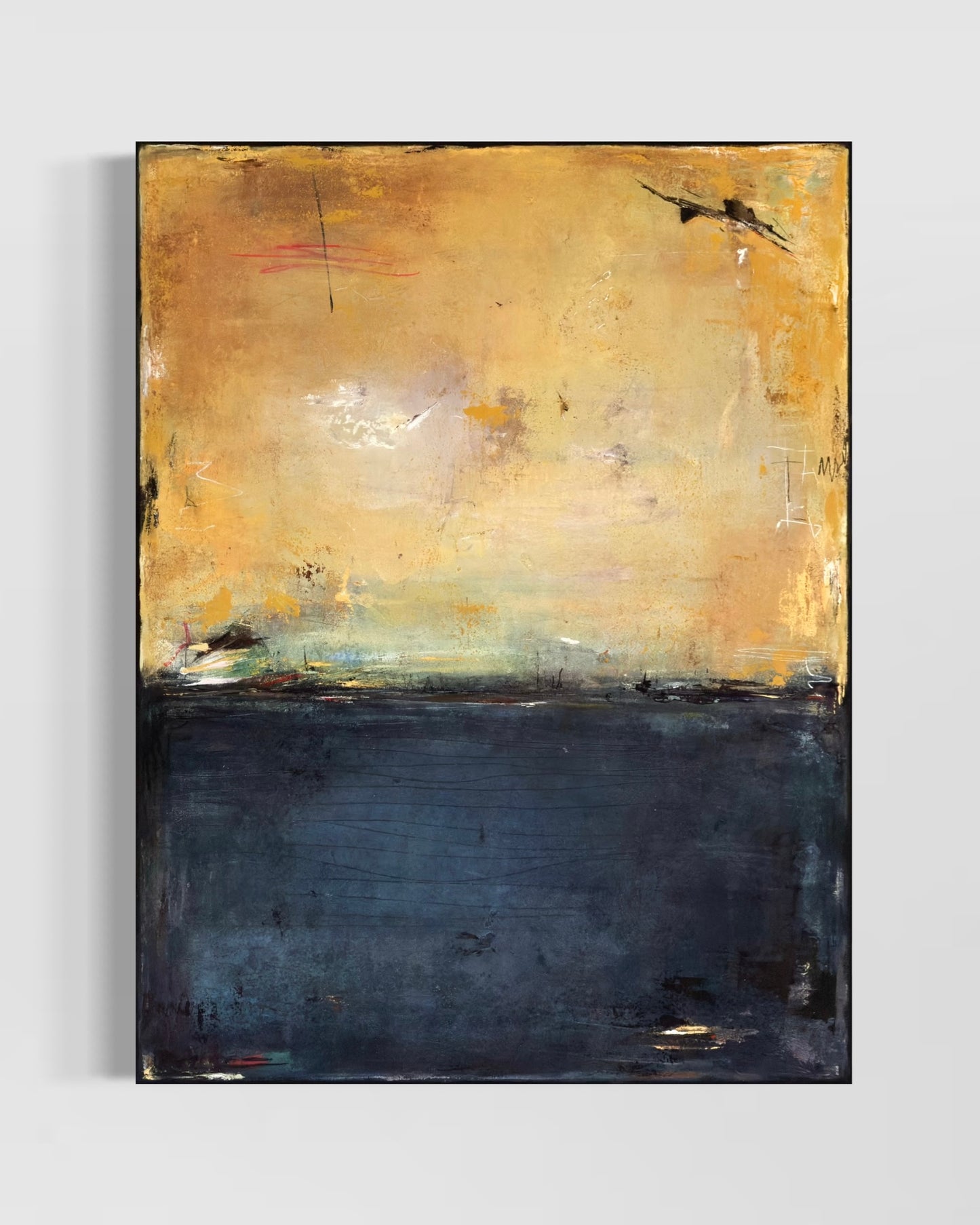 Ocean of Silence 30x40 inches Acrylic Painting on Canvas