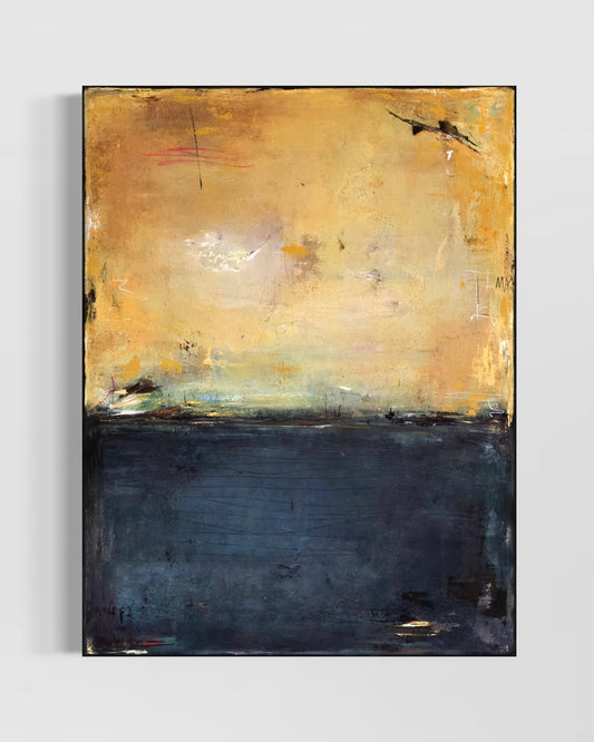 Ocean of Silence 30x40 inches Acrylic Painting on Canvas