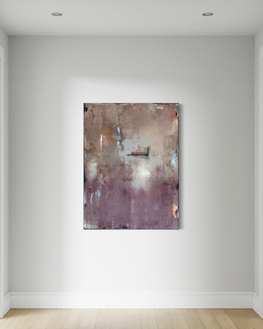 Veiled Motion 30x40 inches Acrylic Painting on Canvas Painting