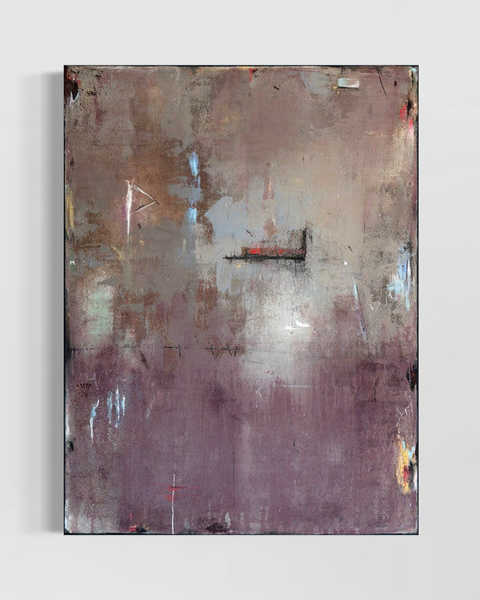 Veiled Motion 30x40 inches Acrylic Painting on Canvas Painting