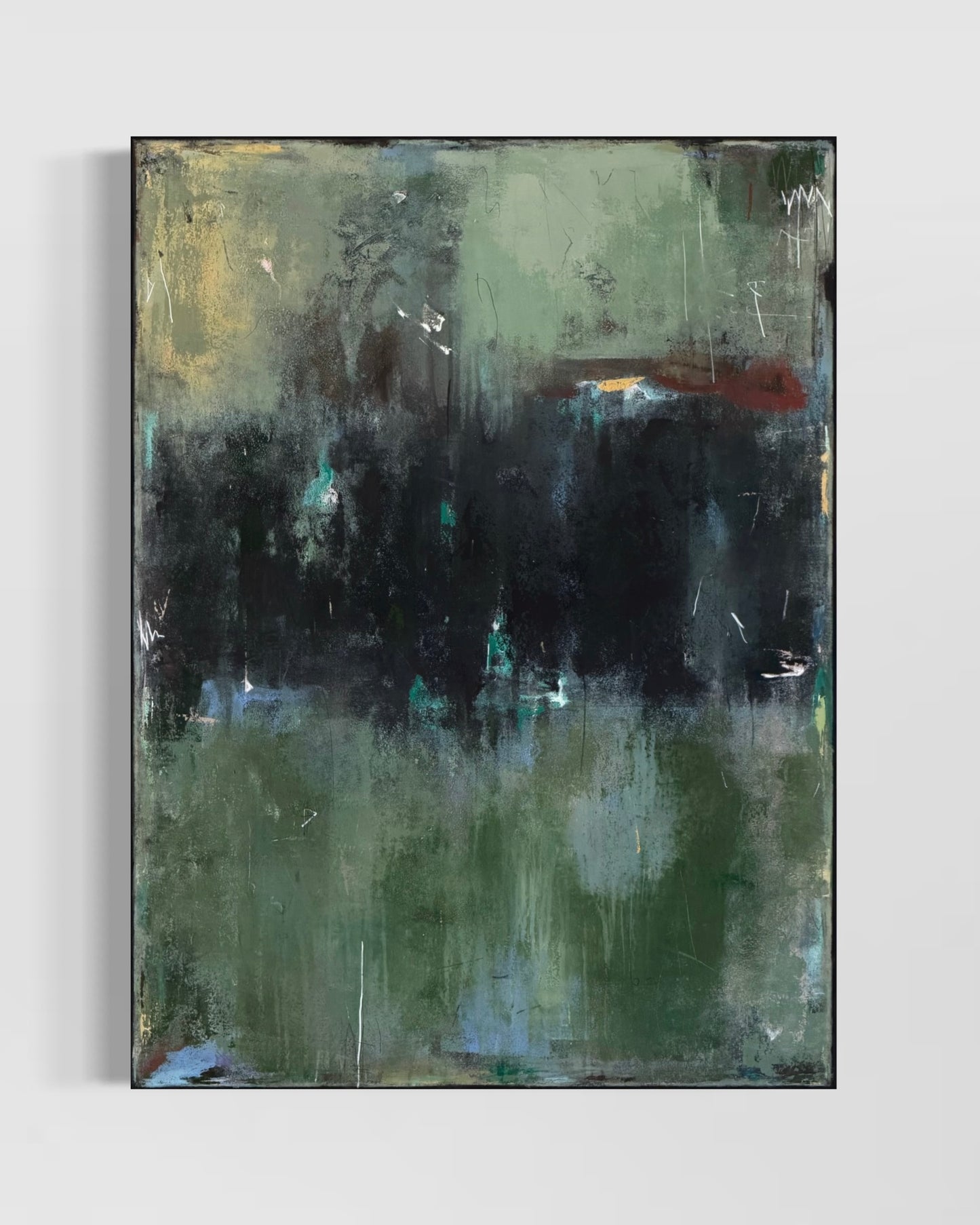 Forest Whisper 30x40 inches Acrylic Painting on Canvas Painting