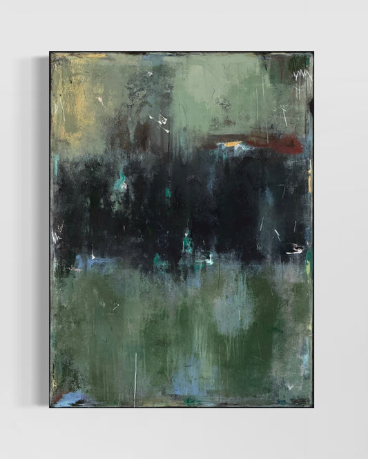 Forest Whisper 30x40 inches Acrylic Painting on Canvas Painting