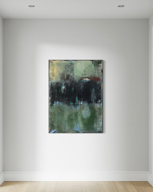 Forest Whisper 30x40 inches Acrylic Painting on Canvas Painting